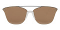 Gunmetal / Dark Brown Mirrored Gold