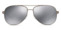 Gunmetal / Light Gray Mirrored Black
