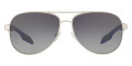 Silver Rubber / Polarized Gray Gradient