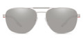Silver / Light Gray Mirrored Silver