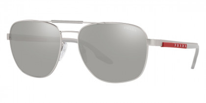 Color: Matte Silver (1AP04L) - Prada PS53XS1AP04L60