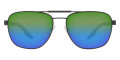 Gray / Green Mirrored Blue Grad Green