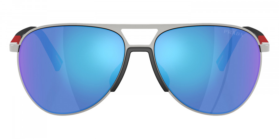 Prada Linea Rossa PS 53ZS 1BC08R 59 - Silver