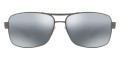 Gunmetal Rubber / Polarized Gray Mirrored Gradient Silver