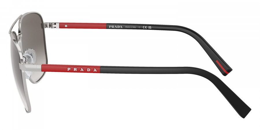 Color: Silver/Rubbered Black (1BC02M) - Prada Linea Rossa PS54ZS1BC02M60