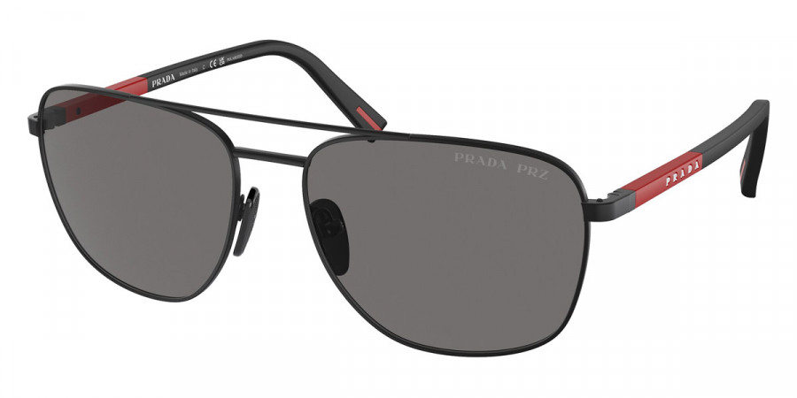 Color: Matte Black/Rubbered Black (1BO02G) - Prada Linea Rossa PS54ZS1BO02G60