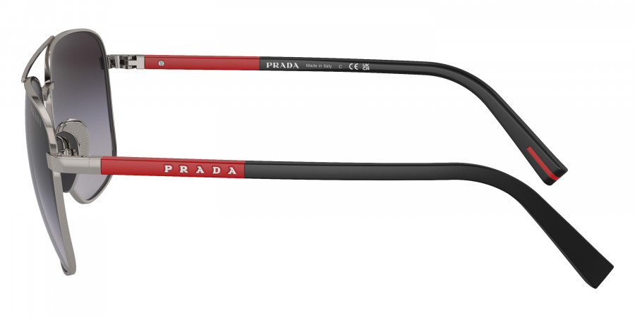Color: Gunmetal/Rubbered Black (5AV09U) - Prada Linea Rossa PS54ZS5AV09U60