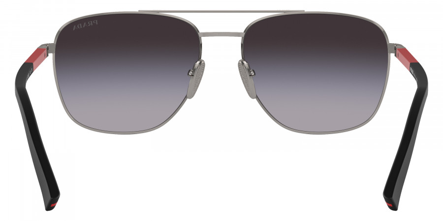 Color: Gunmetal/Rubbered Black (5AV09U) - Prada Linea Rossa PS54ZS5AV09U60