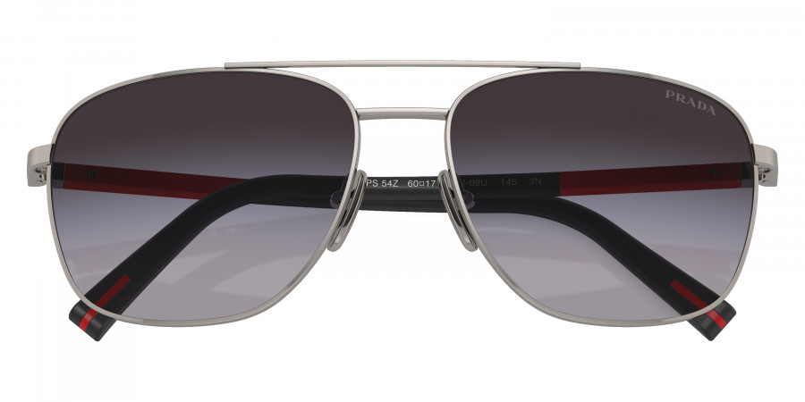 Color: Gunmetal/Rubbered Black (5AV09U) - Prada Linea Rossa PS54ZS5AV09U60