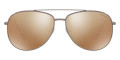 Gunmetal / Dark Brown Mirrored Gold