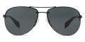 Black Demi Shiny / Gray