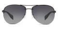 Black Rubber / Polarized Gray Gradient