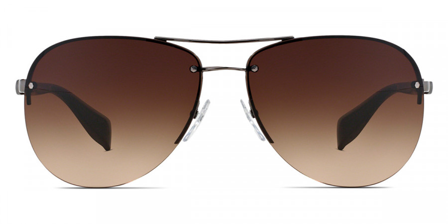 Prada PS 56MS 5AV6S1 65 Gunmetal Sunglasses