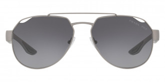 Prada™ Lifestyle PS 57US 4495W1 59 - Dark Gray Metal Rubber
