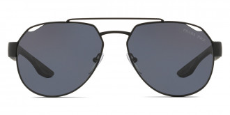 Prada™ Lifestyle PS 57US DG05Z1 59 - Black Rubber