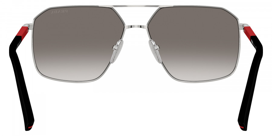 Color: Silver/Black Rubber (1BC02M) - Prada Linea Rossa PSA50S1BC02M60