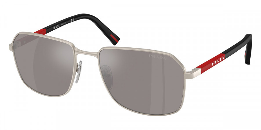 Color: Matte Champagne/Black Rubbered (18X80I) - Prada Linea Rossa PSA51S18X80I57