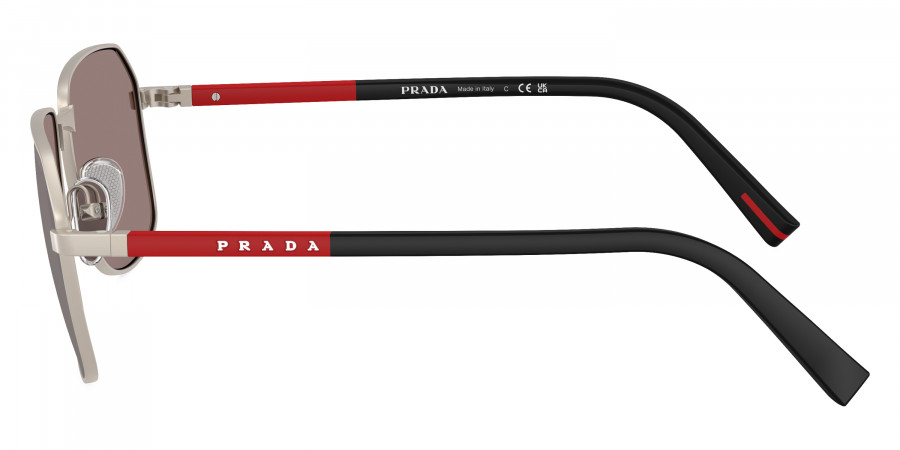 Color: Matte Champagne/Black Rubbered (18X80I) - Prada Linea Rossa PSA51S18X80I57