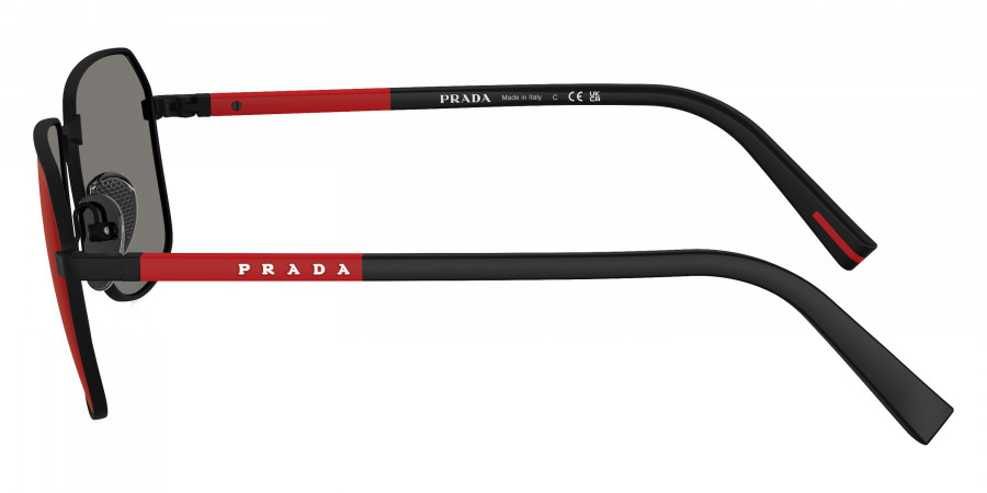 Color: Rubber Black/Black Rubbered (DG008F) - Prada Linea Rossa PSA51SDG008F57
