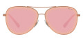 Rose Gold / Mirrored Pink