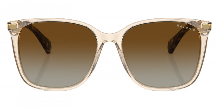 RALPH LAUREN™ VVCV RA5293 6072T5 56 - Shiny Transparent Brown/Shiny Havana Beige