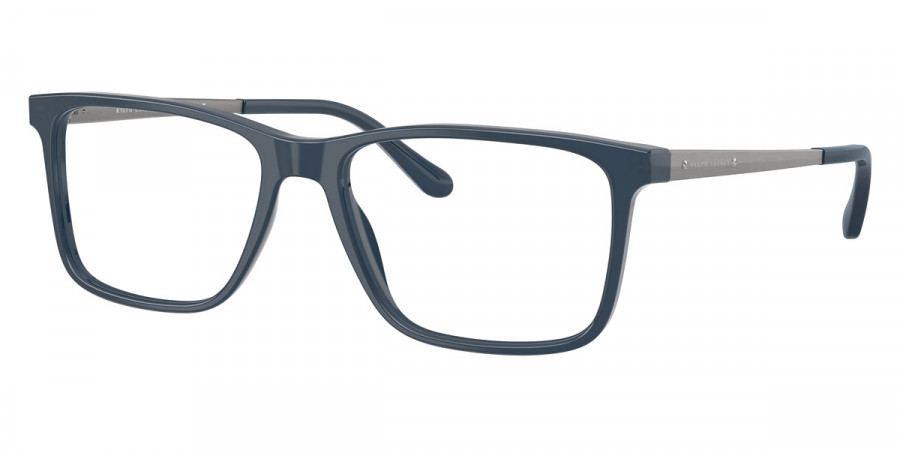 Color: Shiny Navy Opaline Blue/Dark Gunmetal (5377) - Ralph Lauren RL6133537754