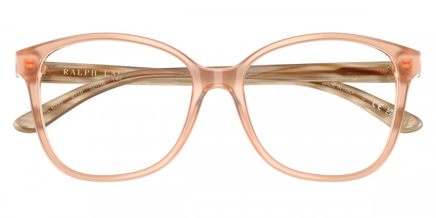 Color: Transparent Pink/Brown Oyster (6110) - Ralph Lauren RL6222611052