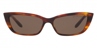 Color: Shiny Striped Havana (500773) - Ralph Lauren RL817350077355