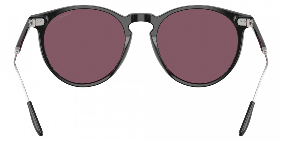 Color: Shiny Black (50011A) - RALPH LAUREN RL8181P50011A53