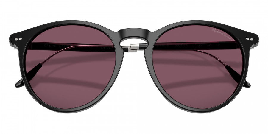 Color: Shiny Black (50011A) - RALPH LAUREN RL8181P50011A53