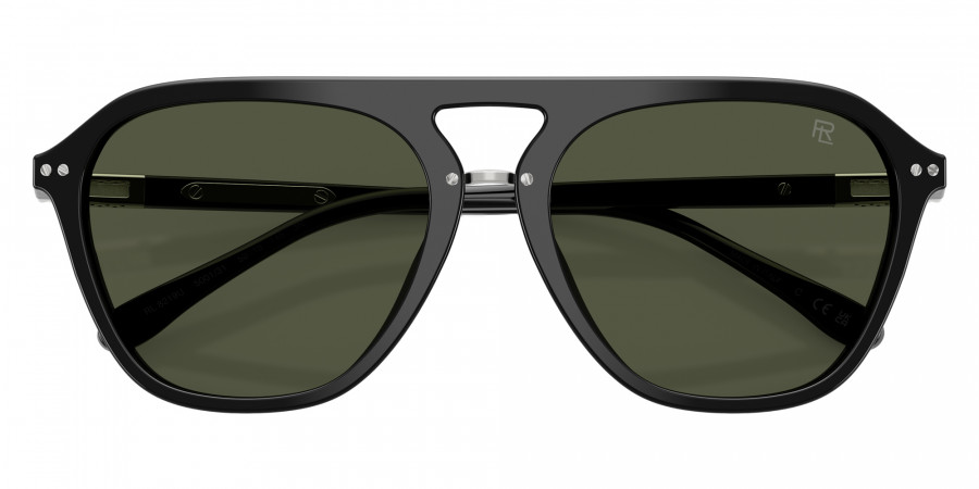 Color: Shiny Black (500131) - RALPH LAUREN RL8219U50013158