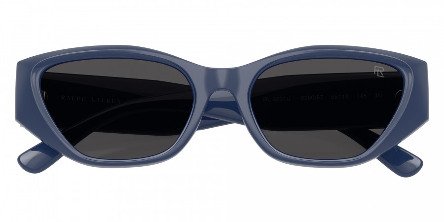 Color: Shiny Blue (628087) - RALPH LAUREN RL8231U62808755