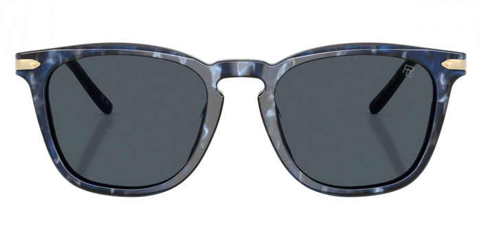 RALPH LAUREN™ RL8233U 618387 53 - Shiny Blue Havana/Semi Shiny Pale Gold