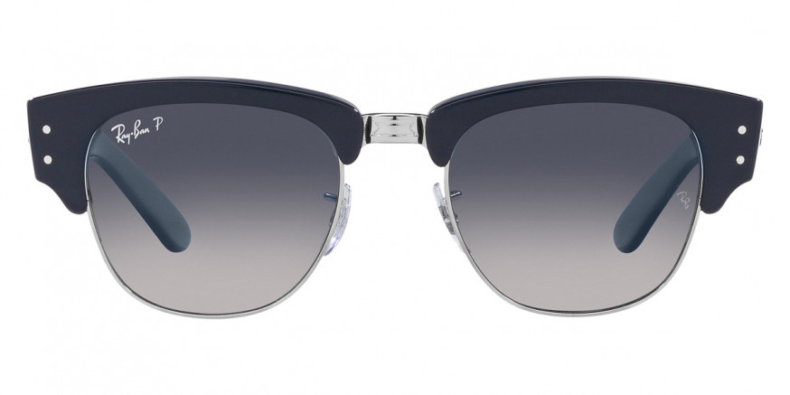 Ray-Ban™ Mega Clubmaster RB0316S 136678 50 - Blue on Silver