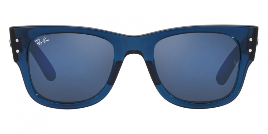 Ray-Ban™ Mega Wayfarer RB0840S 6638O4 51 - Transparent Dark Blue