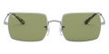 Silver / Bottle Green