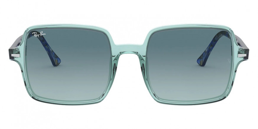 Ray-Ban™ Square Ii RB1973 12853M 53 - Transparent Green
