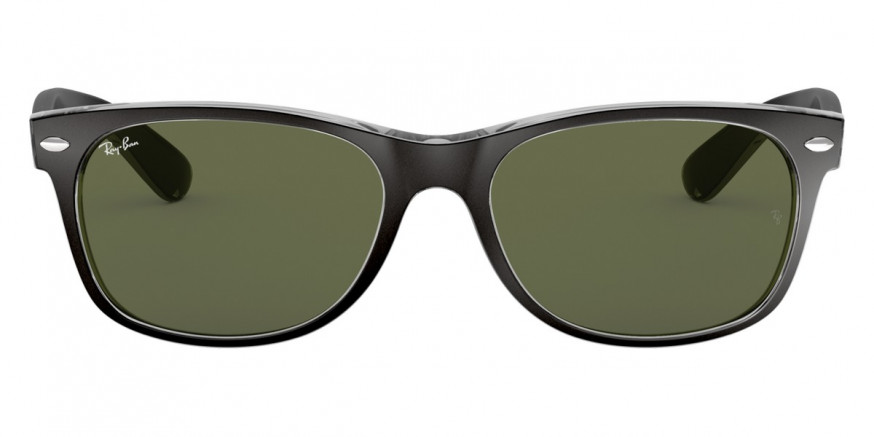 Color: Black On Transparent (6052) - Ray-Ban RB2132605255