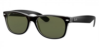 Color: Black On Transparent (6052) - Ray-Ban RB2132605252