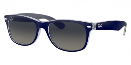 Color: Top Matte Blue on Transparent (605371) - Ray-Ban RB213260537158