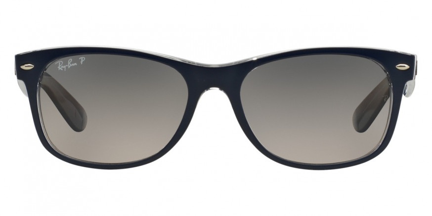 Color: Top Blue on Transparent (6053M3) - Ray-Ban RB21326053M358
