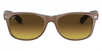 Color: Top Brushed Brown on Transparent (614585) - Ray-Ban RB213261458555