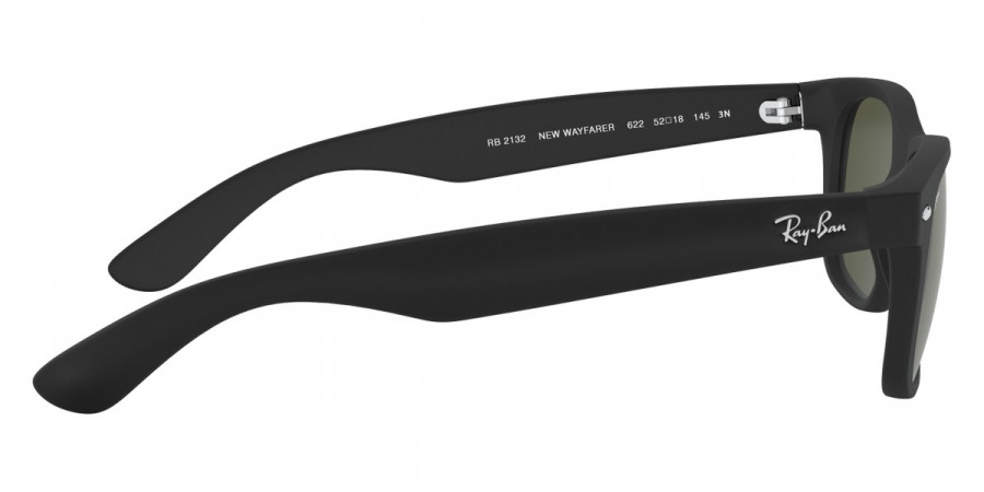 Color: Rubber Black (622) - Ray-Ban RB213262255