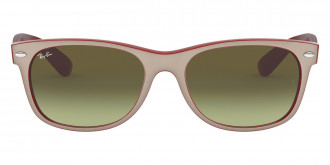 Color: Matte Beige on Opaline Red (6307A6) - Ray-Ban RB21326307A655