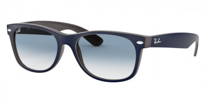 Color: Matte Blue on Opaline Brown (63083F) - Ray-Ban RB213263083F52