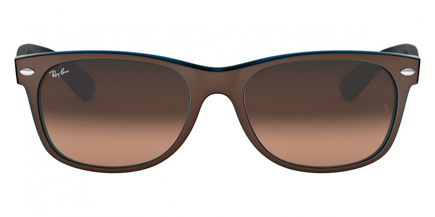 Color: Matte Chocolate on Opaline Blue (6310A5) - Ray-Ban RB21326310A552
