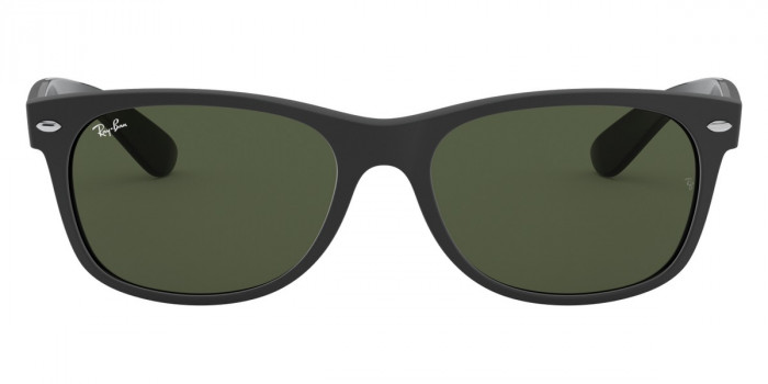 Ray-Ban™ New Wayfarer RB2132 646231 55 - Rubber Black On Black