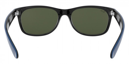 Color: Rubber Blue On Black (646331) - Ray-Ban RB213264633152