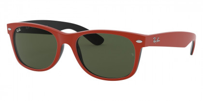 Color: Rubber Red On Black (646631) - Ray-Ban RB213264663155
