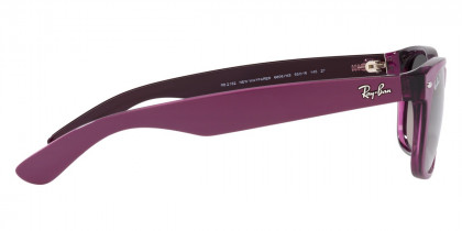 Color: Matte Violet on Transparent Violet (6606M3) - Ray-Ban RB21326606M358